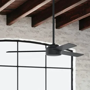 Hunter 52" Presto Ceiling Fan Matte Black Modern Design
