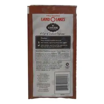 Land O Lakes Cocoa Classics Hot Chocolate Packets | 3 Flavor 12 Count (4) Each: Raspberry, French Vanilla, Chocolate Supreme (1.25 Ounces) - Bundle with MerlinsMart Recipe Booklet