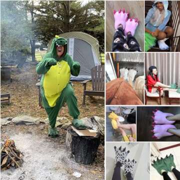 Unisex Soft Animal Paw Claw Slippers Fun Cozy Gift