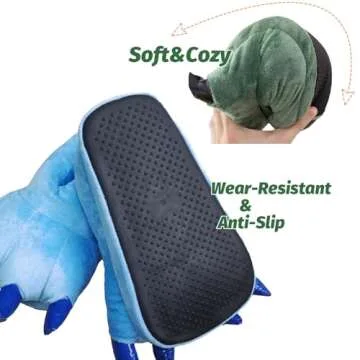 Unisex Soft Animal Paw Claw Slippers Fun Cozy Gift