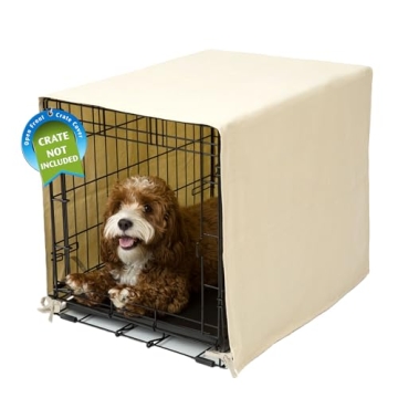Pet Dreams Breathable Dog Crate Cover - Cozy & Stylish for Your Furry Friend