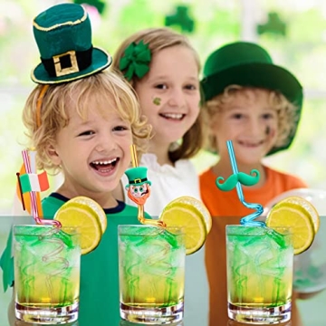 24 St. Patrick’s Day Drinking Straws for Festive Parties