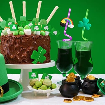 24 St. Patrick’s Day Drinking Straws for Festive Parties