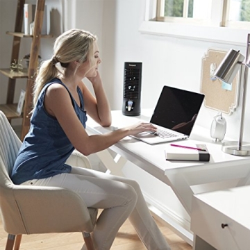 Honeywell QuietSet Personal Table Fan - Oscillating, 4 Settings