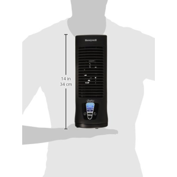 Honeywell QuietSet Personal Table Fan - Oscillating, 4 Settings