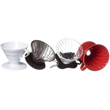 Hario V60 Plastic Coffee Dripper for Perfect Brews