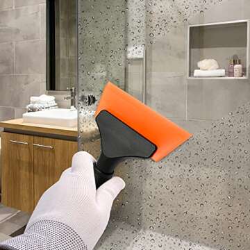 EHDIS Small 5 Inch Squeegee – Rubber Window Tint Windshield Scraper