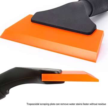 EHDIS 5 Inch Window Squeegee for Cars and Home Cleaning