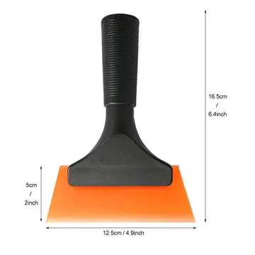 EHDIS 5 Inch Window Squeegee for Cars and Home Cleaning
