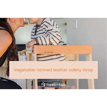 Franklin + Emily Wooden Toddler Tower - Safety Step Stool
