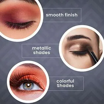 Ccolor Cosmetics Around The World Eye Shadow Palette Makeup, 21 Ultra-Blendable, Vibrant Matte & Shimmer Eyeshadow - Eyeshadow Palette Set With Mirror - Long Lasting, Travel-Size Makeup Palette