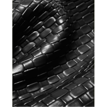 Woven Pattern Hobo Bags for Women Soft PU Leather Slouchy Bag Large Capacity Woven Leather Handbag Knotted Handle Slouchy Tote Purses