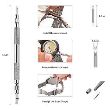 EasyTime Watch Link Removal Kit for DIY Watch Repairs