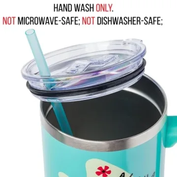 Lilo and Stitch 40oz Stainless Steel Tumbler with Straw