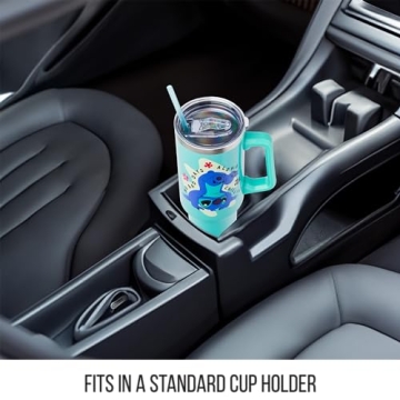 Lilo and Stitch 40oz Stainless Steel Tumbler with Straw