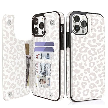 uCOLOR iPhone 12 Pro Max Wallet Case - RFID Protection & Kickstand