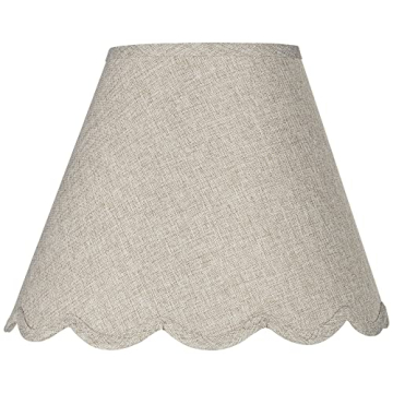 Springcrest Scallop Bottom Lamp Shade 6x12x9.5 for Home Decor