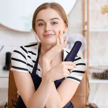 Nezylaf Handheld Mini Fan, 2 Speeds Rechargeable Travel Fan[9-15 Working Hours], Portable USB Small Pocket Fan, Personal Fan for Women,Outdoor Travel essentials