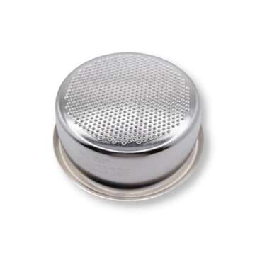 18gr IMS Precision NANOTECH Filter Basket compatible with 54mm Breville Sage Espresso machines Express, Bambino, Bambino Plus, Impress, Barista Touch, Infuser, Duo Temp. (24NT) B62.52TH24NT