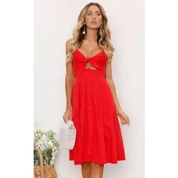 Flattering ECOWISH Summer Dress for All Occasions