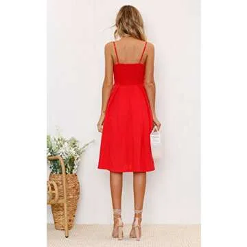 Flattering ECOWISH Summer Dress for All Occasions