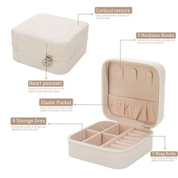 KElofoN Travel Jewelry Case - Compact and Stylish Organizer