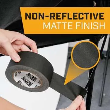 Lockport Gaffers Tape - Strong Adhesion, No Residue, 3 Pack