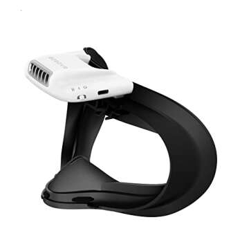 BOBOVR F2 Active Air Circulation Facial Interface Compatible with Quest 2,Replace Silicone Face Cover Pad,Relieve The Accumulation of Hot Air and Lens Fogging