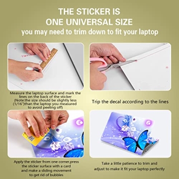 icolor Laptop Skin Sticker for 12 15 inch Laptops