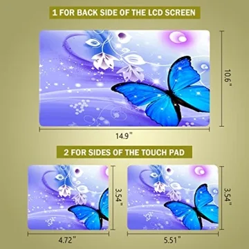 icolor Laptop Skin Sticker for 12 15 inch Laptops