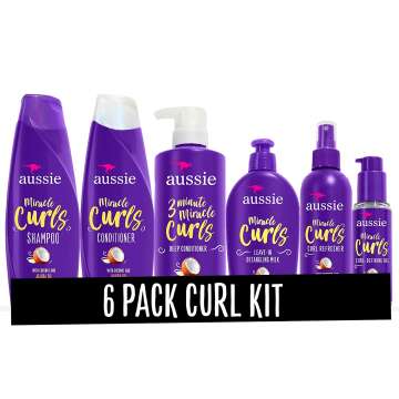Aussie Miracle Curls Hair Care 6 Piece Set