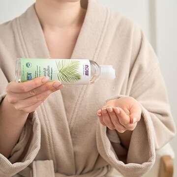 NOW Solutions, Organic Vegetable Glycerin Oil, 100% Pure, Softening and Moistrizing Multi-Purpose Skin Care, 8-Ounce