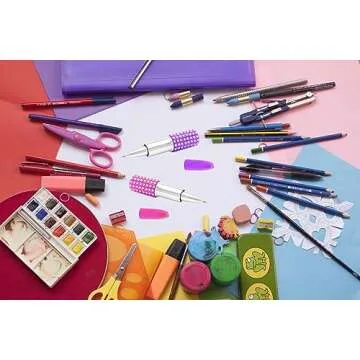 Creative 12 PCS Lipstick Shaped Rollerball Pens for All