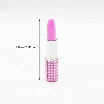 Creative 12 PCS Lipstick Shaped Rollerball Pens for All