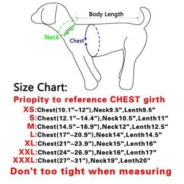 JoyDaog 2 Layers Fleece Lined Warm Dog Jacket for Puppy Winter Cold Weather,Soft Windproof Small Dog Coat,Red M