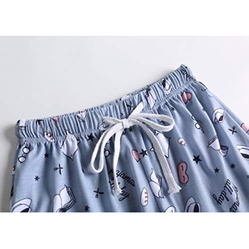 Stylish VENTELAN Women's Pajama Set for Summer Comfort