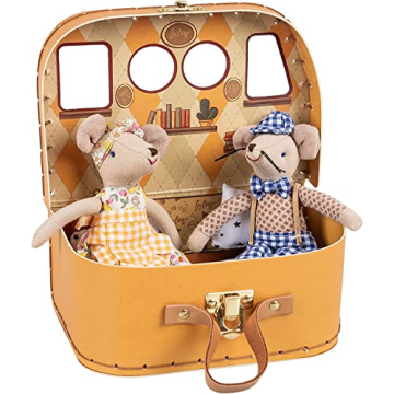 Mom and Dad Mouse in a Box for Enchanting Playtime