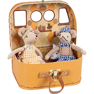 Mom and Dad Mouse in a Box for Enchanting Playtime