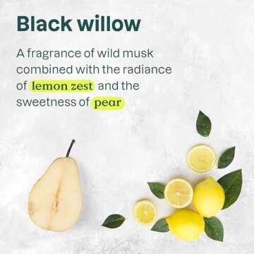 ATTITUDE 2-in-1 Body Wash and Hair Shampoo, EWG Verified Shower Gel, Dermatologically Tested, Made with Naturally Derived Ingredients, Vegan Personal Care, Black Willow and Aspen, 16 Fl Oz