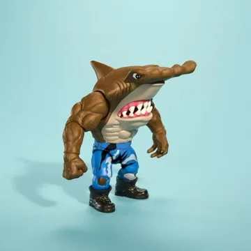 Mattel Street Sharks Jab Figure - 90s Collectible Action Toy