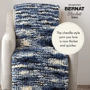 Bernat Blanket Extra Thick Yarn for Knitting and Crocheting