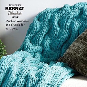 Bernat Blanket Extra Thick Yarn for Knitting and Crocheting