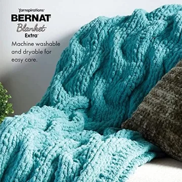 Bernat Blanket Extra Thick Yarn for Knitting and Crocheting