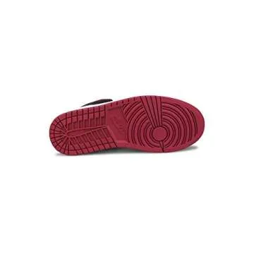 Nike Men's High-Top Sneakers Basketball Shoe Red Black