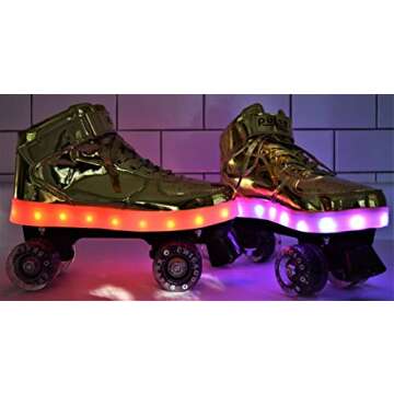 CHICAGO Pulse Light Up Quad Skates for Women