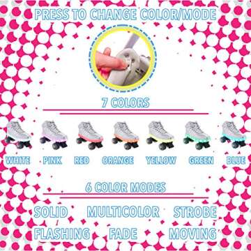 CHICAGO Pulse Light Up Quad Skates for Women