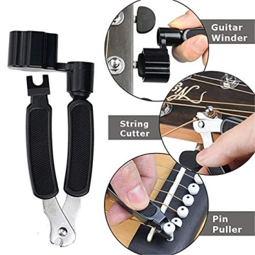 DODOMI Professional 3 in 1 Guitar String Winder Cutter