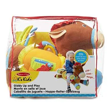 Melissa & Doug Giddy-Up and Play Baby Activity Toy - Multi-Sensory Horse