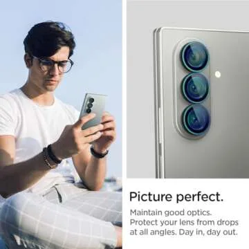 Spigen Camera Lens Protector for Galaxy Z Fold 7 - 2 Pack