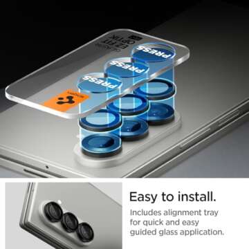 Spigen Camera Lens Protector for Galaxy Z Fold 7 - 2 Pack